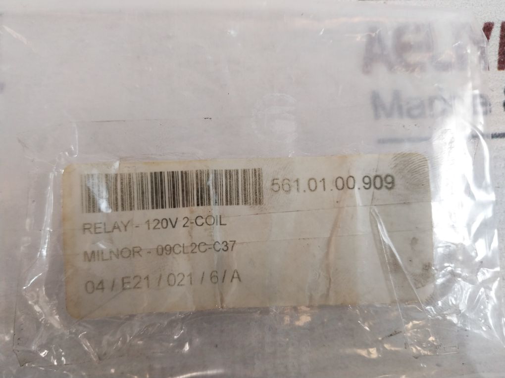 Tyco 09Cl2C-c37 Relay-latch 120V