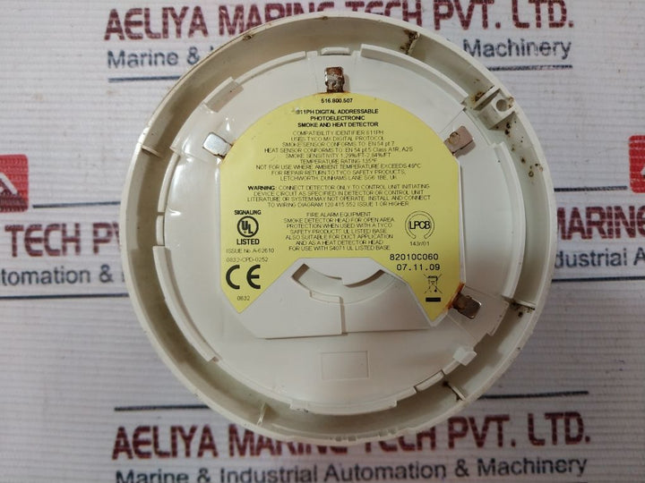Tyco 516.800.507 Smoke And Heat Detector 135°F
