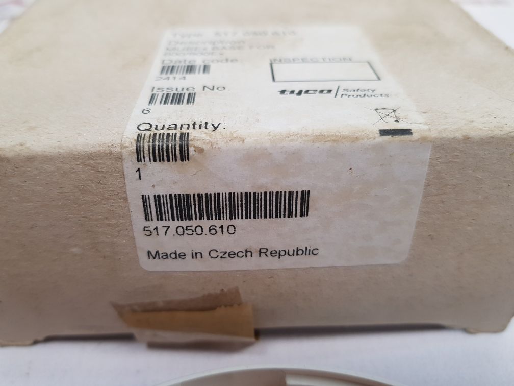 Tyco 517.050.610 Smoke Detector Mubex Base