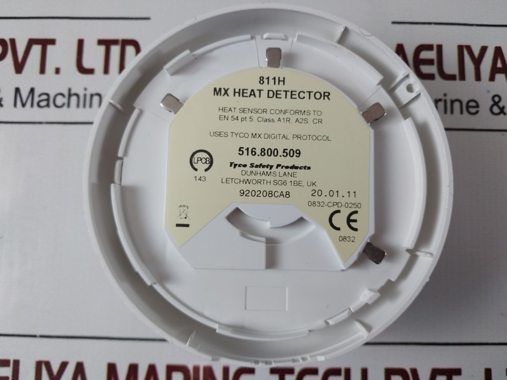Tyco 811H Mx Heat Detector 516.800.509