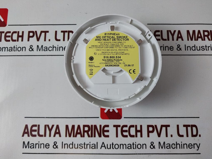 Tyco 811Phexn Mx Optical Smoke And Heat Detector 516.800.534