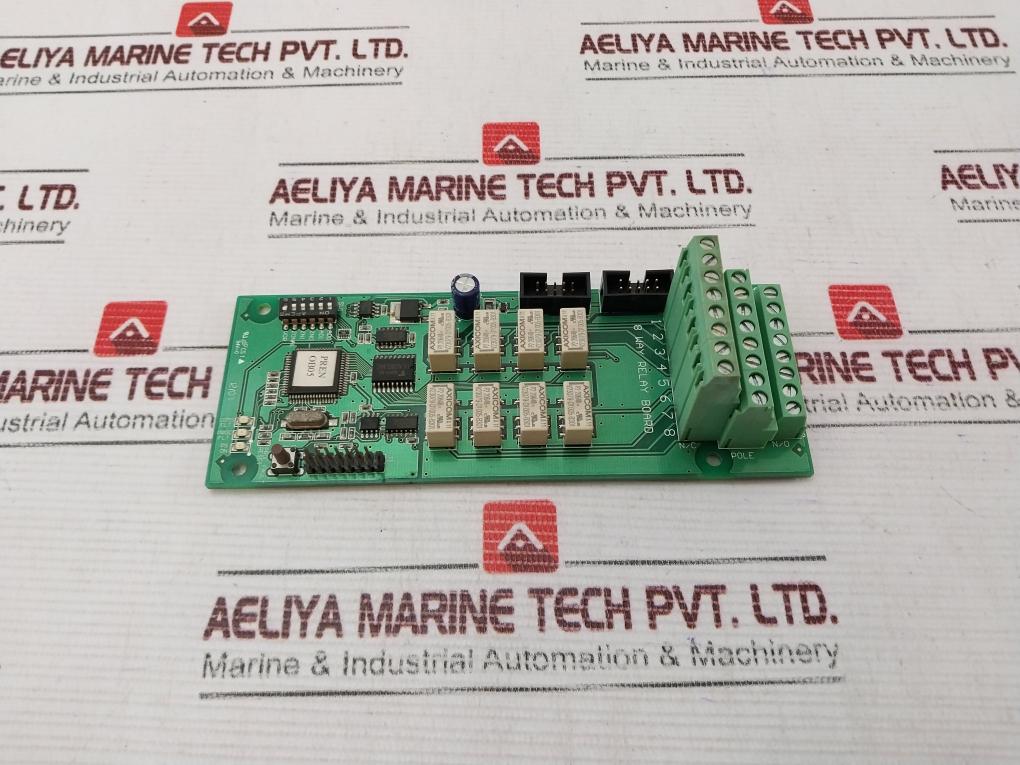 Tyco Cel C1634 8 Way Relay Board Issue 3