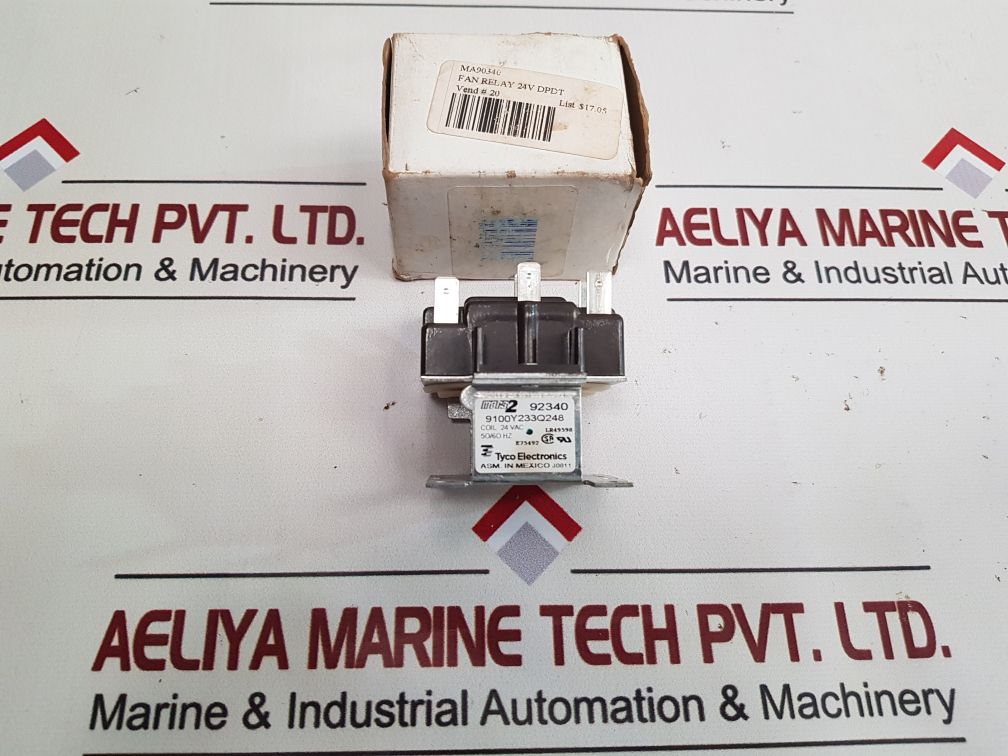 Tyco Electronics 9100Y233Q248 Relay Coil 24 Vac