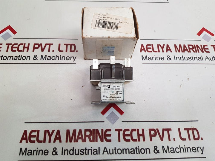Tyco Electronics 9100Y233Q248 Relay Coil 24 Vac