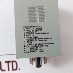 Tyco Potter & Brumfield Cnt-35-96 Programmable Multifunction Time Delay Relay