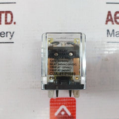 Tyco Electronics Cua-41-71049 Time Delay On Operate Relay 120Vac 5Amp