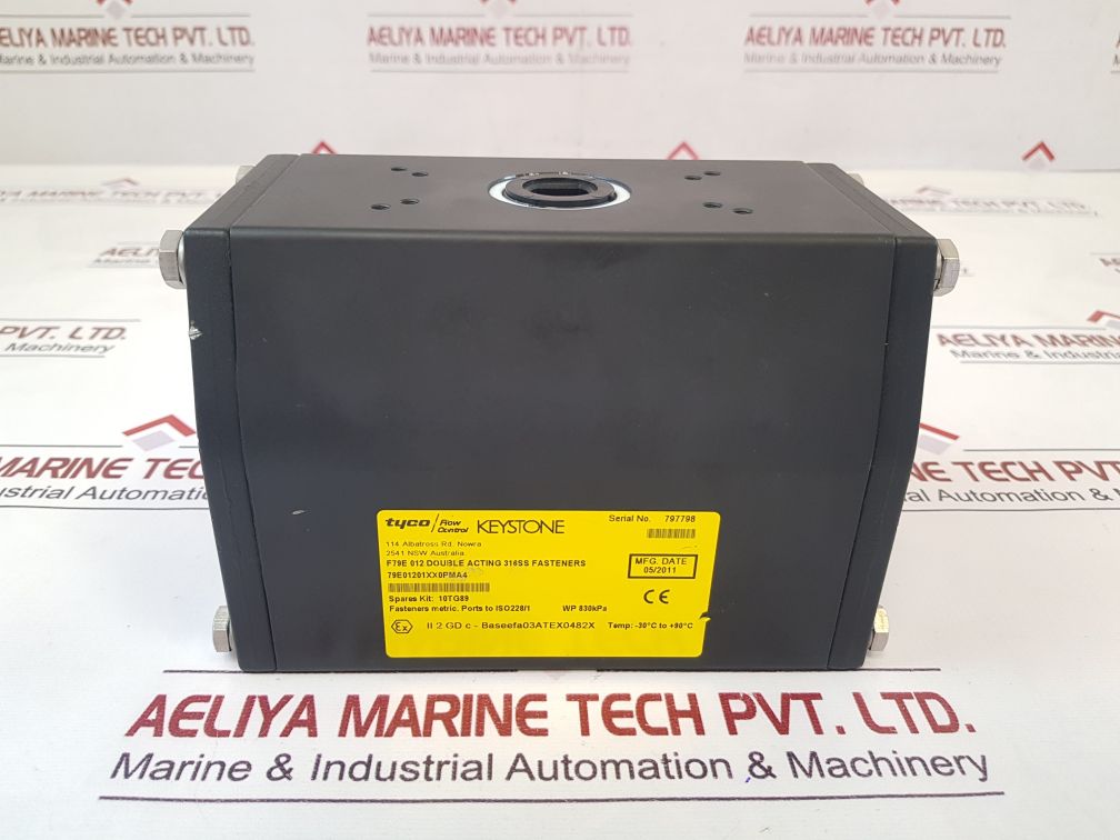 Tyco Keystone F79E 012 Double Acting Pneumatic Actuator Kit 79E01201Xx0Pma4