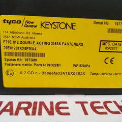 Tyco Keystone F79E 012 Double Acting Pneumatic Actuator Kit 79E01201Xx0Pma4