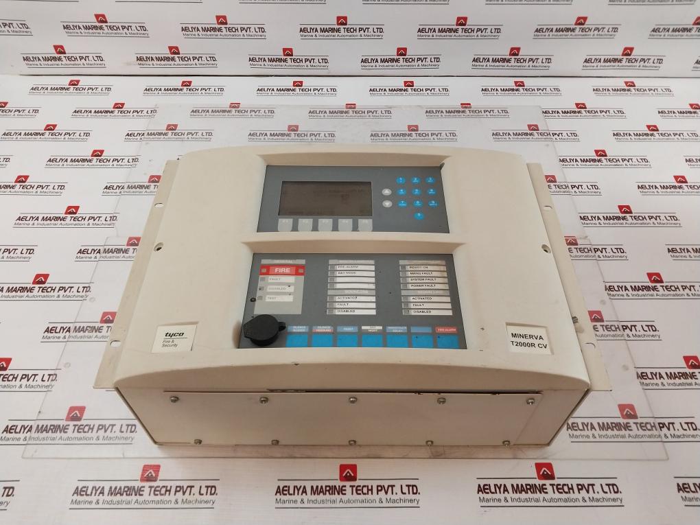 Tyco Minerva T2000R Cv Marine Indicating Repeater Panel 50-60 Hz (Not Working)