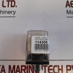 Tyco Potter & Brumfield Krpa-11Dg-110 Power Relay
