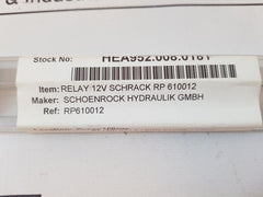 Schrack tyco v23057-a0002-a401 relay