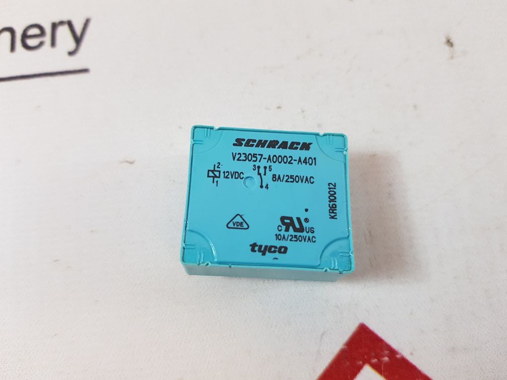 Schrack tyco v23057-a0002-a401 relay