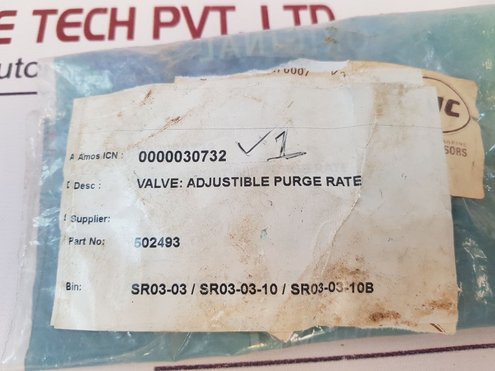 Tyt 502493 Adjustable Valve