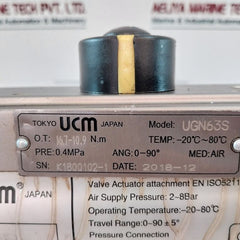 Ucm Ugn63S Valve Actuator Attachment En Iso5211