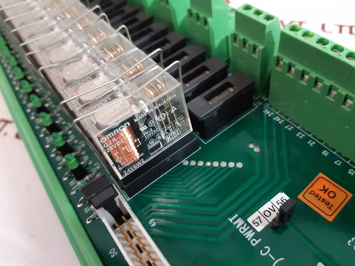 Ul Group Ul24I016(Of)-c Pwrmt Output Relay Board