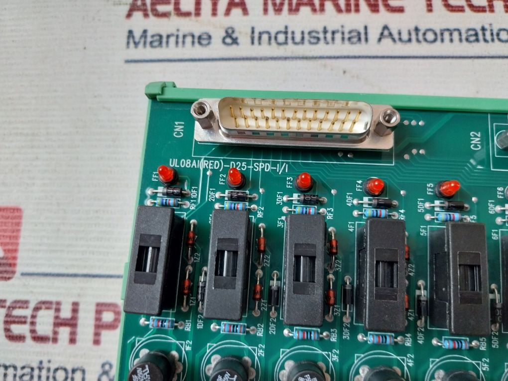 Ul Ul08Ai (Red)-d25-spd-i/I Analog Input Field Interface Module
