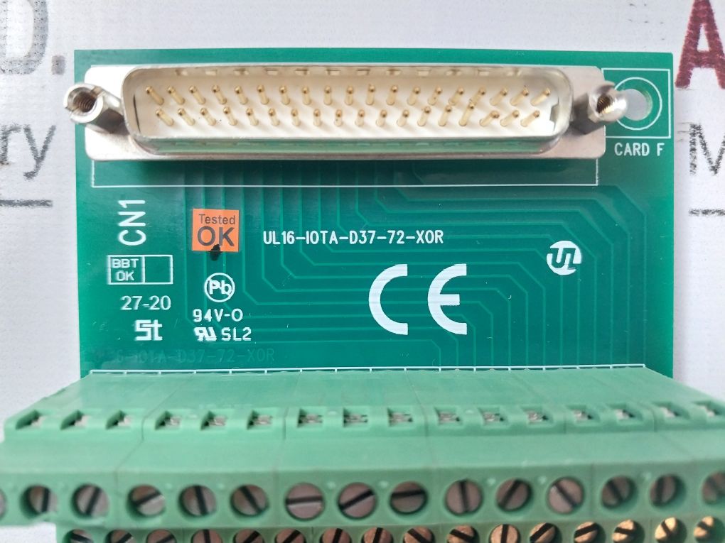 Ul Ul16-iota-d37-72-xor Input Interface Relay Card