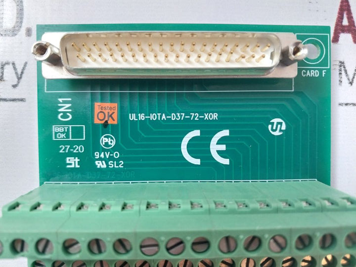 Ul Ul16-iota-d37-72-xor Input Interface Relay Card