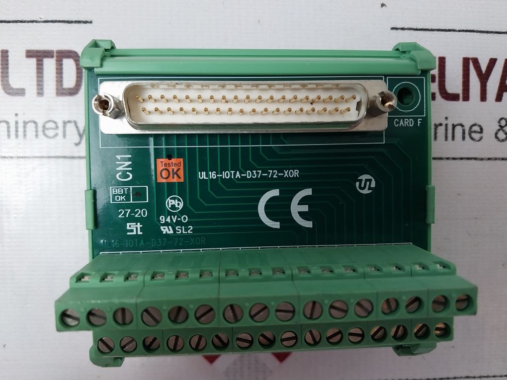 Ul Ul16-iota-d37-72-xor Input Interface Relay Card Mtp16Aodio-d37-72