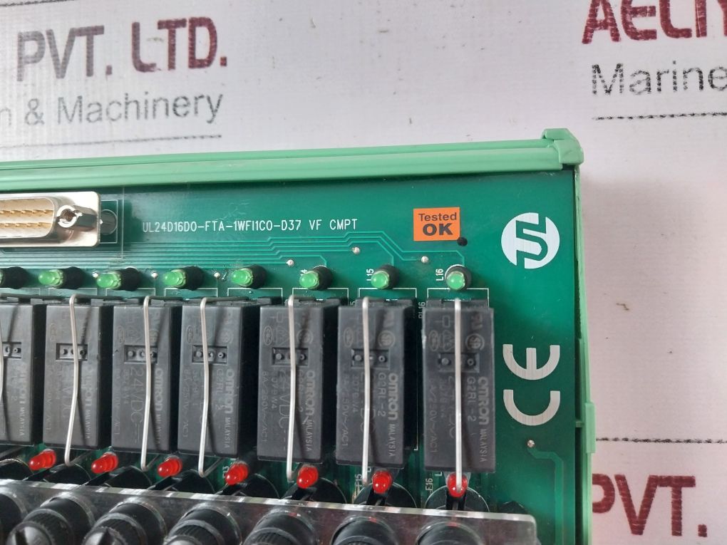 Ul Ul24D16Do-fta-1Wfi1Co-d37 Vf Cmpt Digital Output Relay Interface Module