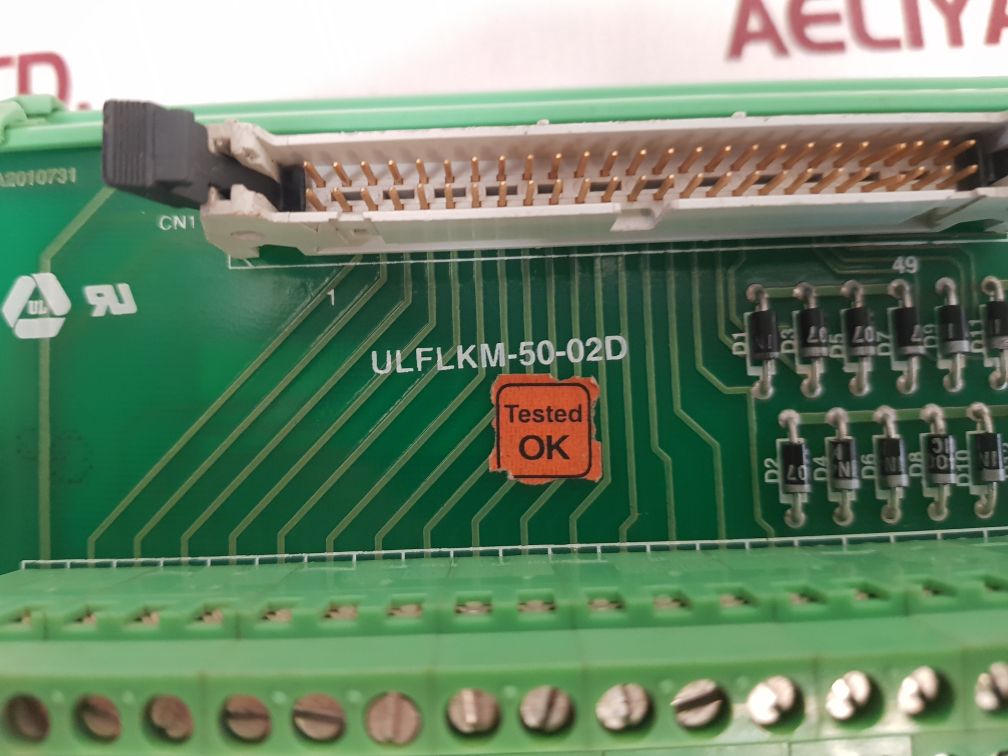 Ul Ulflkm-50-02D Relay Module Used One