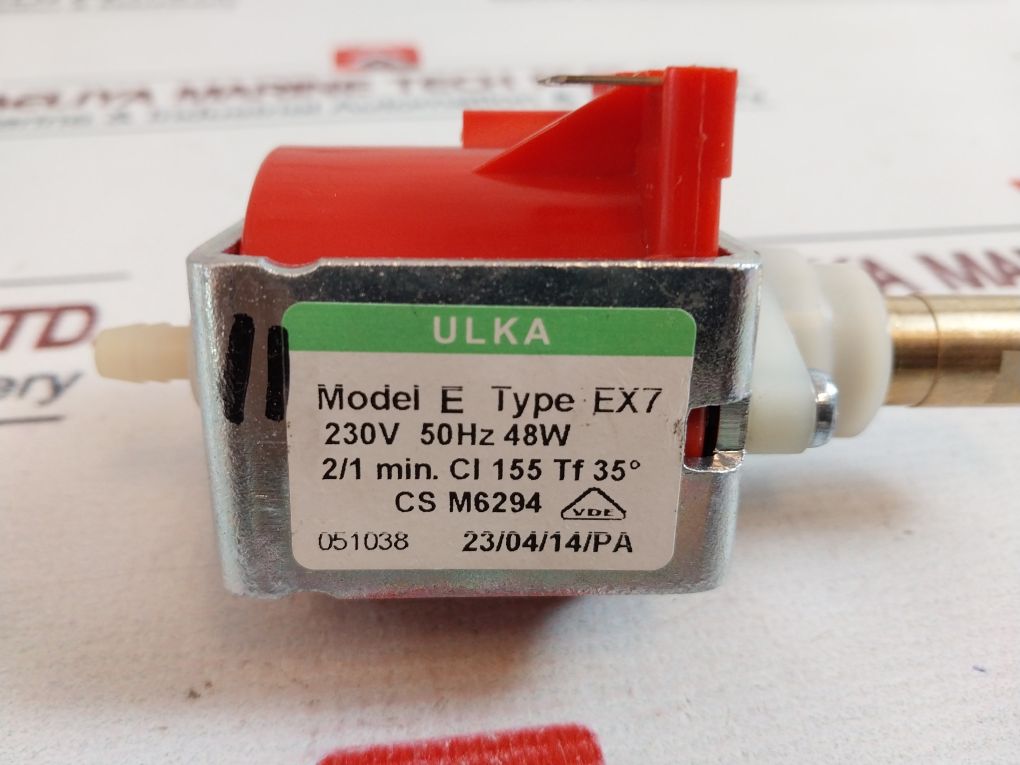 Ulka Ex7 Vibration Pump Cs M6294