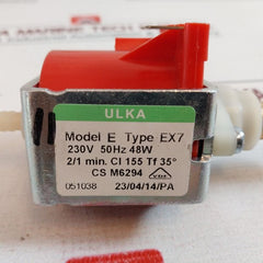 Ulka Ex7 Vibration Pump Cs M6294