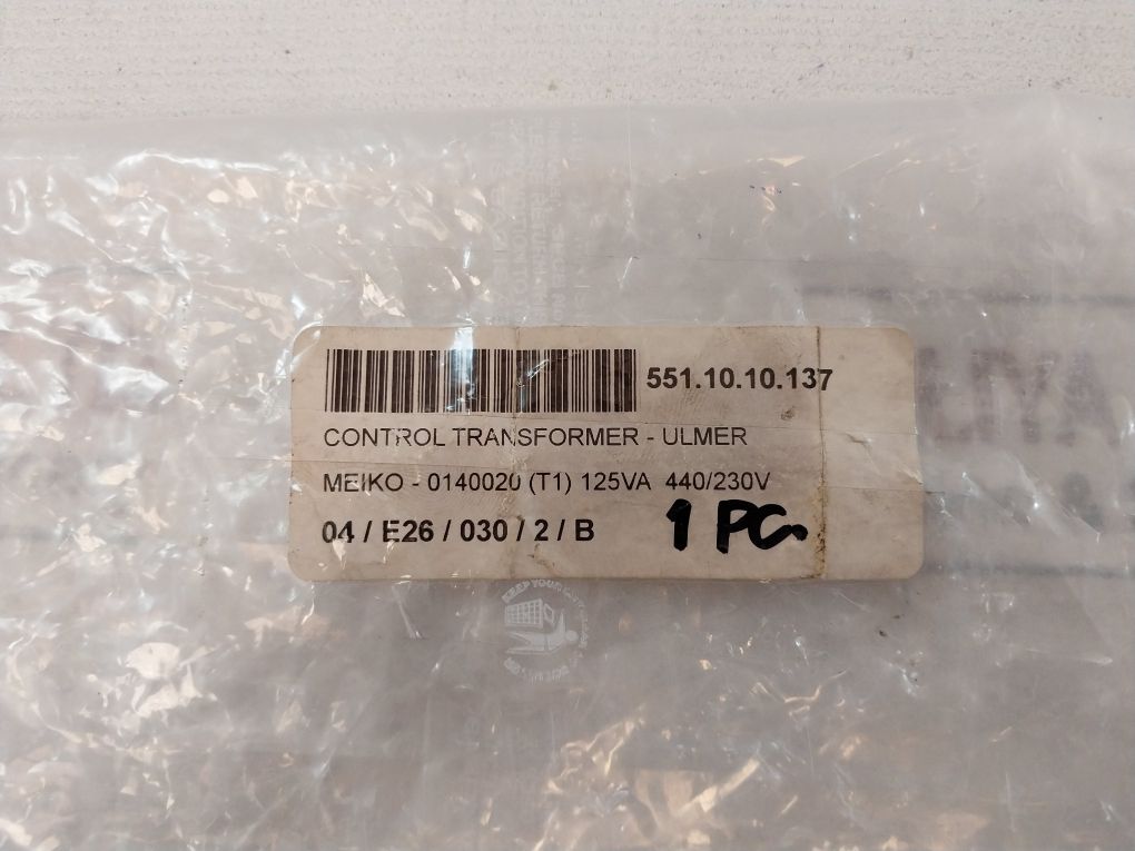 Ulmer Tuek 0,1 50/60 Hz Control Transformer