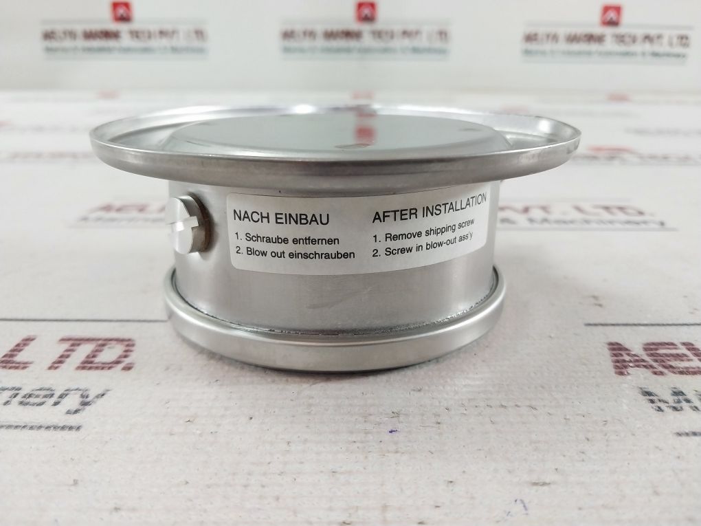 Ulstein 0 To 6 Bar Pressure Gauge