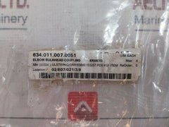Ulstein Elbow Bulkhead Coupling 