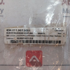 Ulstein Elbow Bulkhead Coupling 