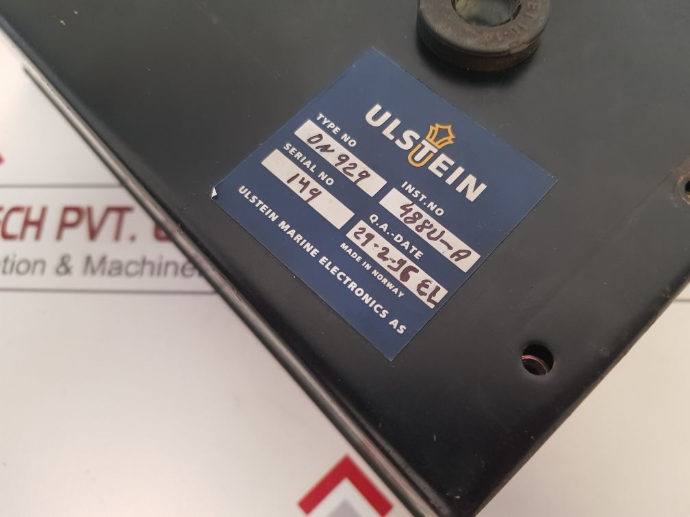 Ulstein Marine Electronics Umas-e0 Controller Panel Dn 929