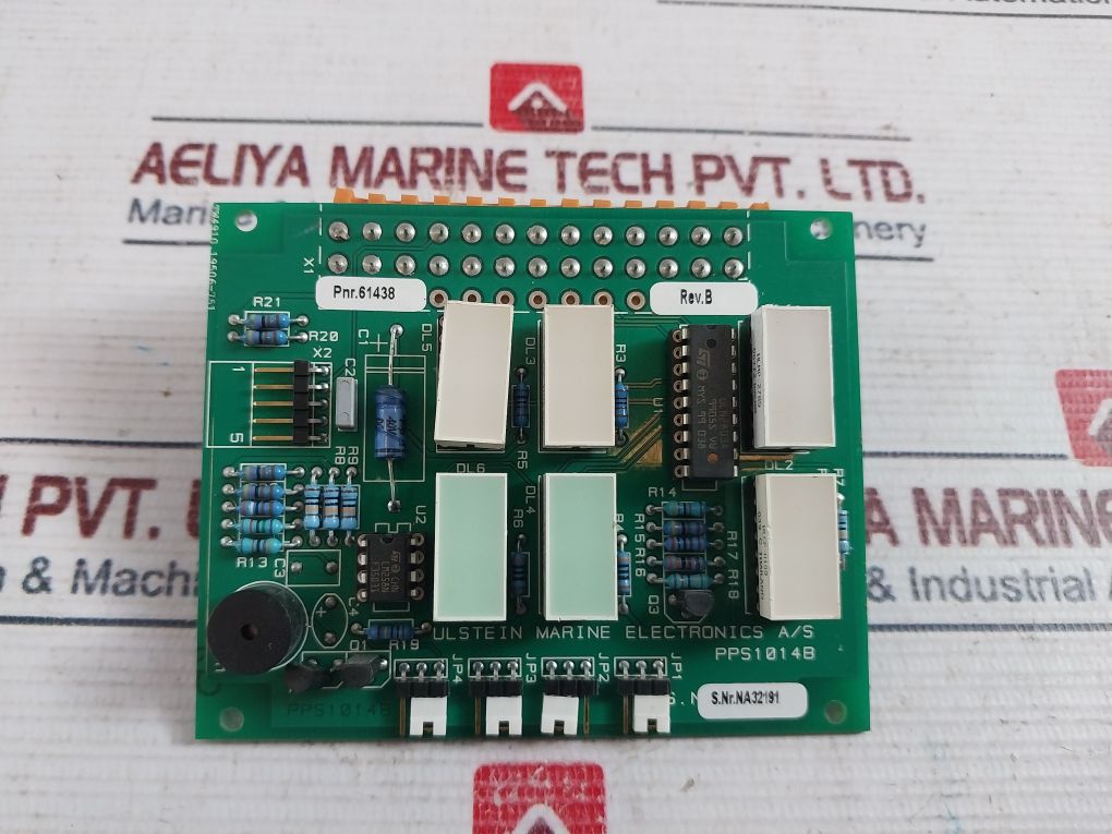 Ulstein Pps1014B Printed Circuit Board (Pcb) 61438