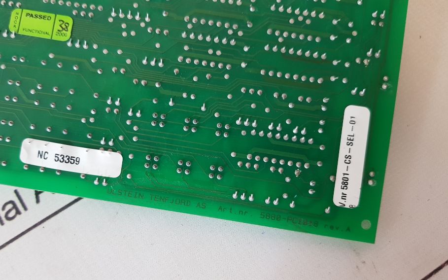 Ulstein Tenfjord/Rolls-royce 5880-pc1018 Pcb Card