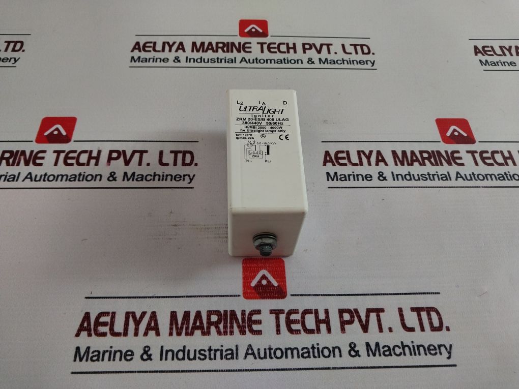 Ultra Light Zrm 20-es/B 400 Ulag Ignitor For Ultralight Lamps 380/440V 50/60Hz