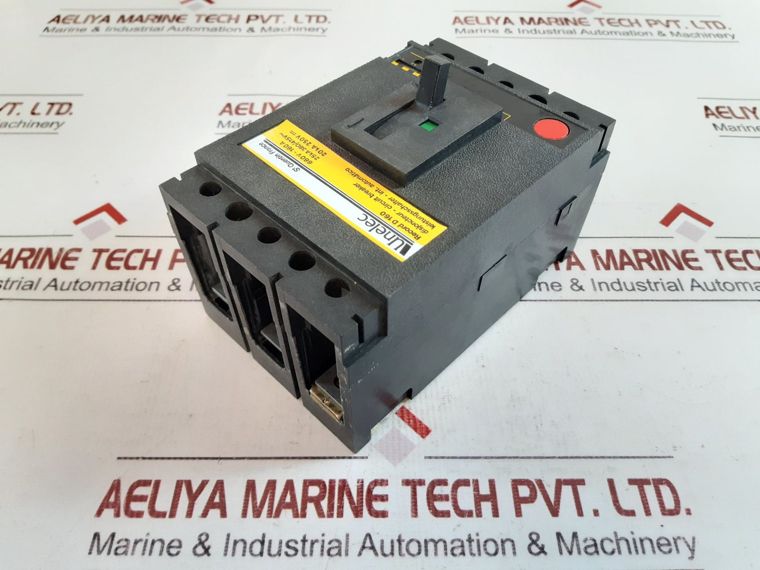 Unelec Record D 160 Moulded Case Circuit Breaker