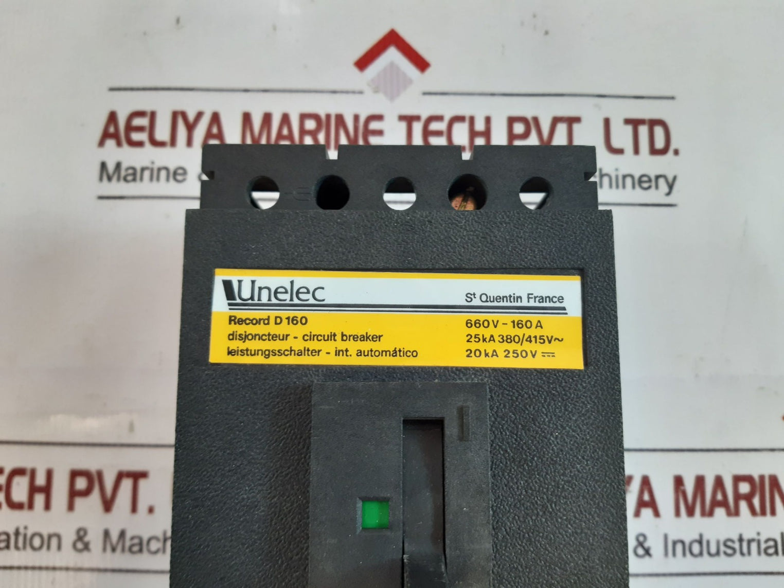 Unelec Record D 160 Moulded Case Circuit Breaker