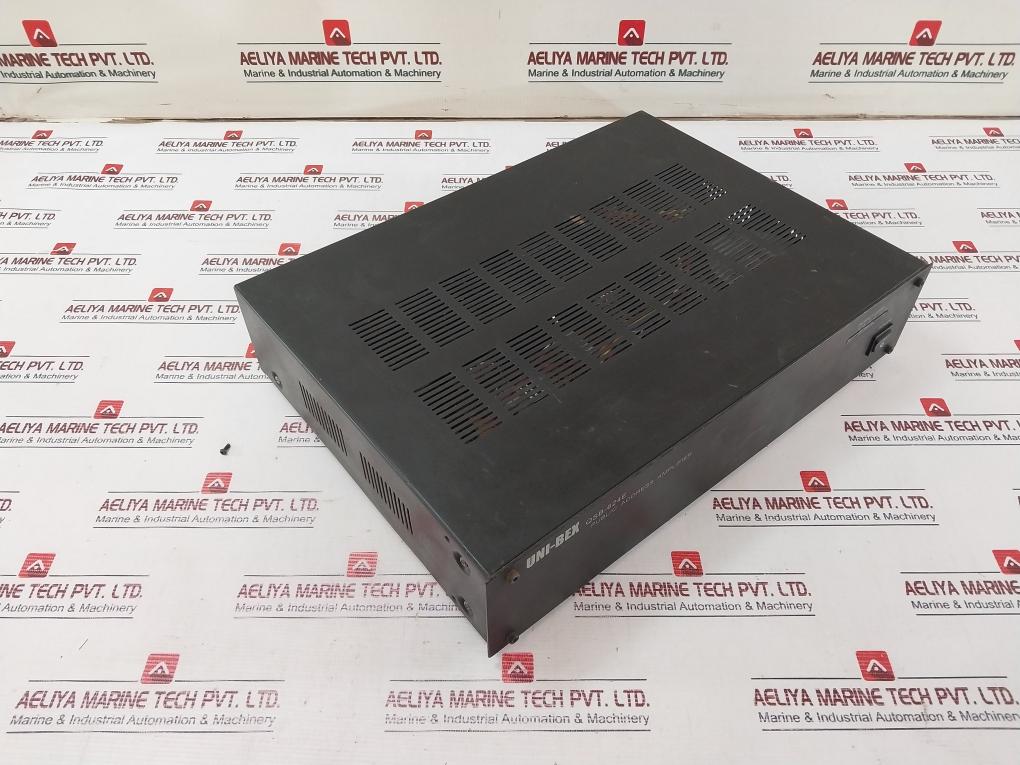 Uni-bex Qsb-624E Public Address Amplifier Ac 115/230V 50/60 Hz