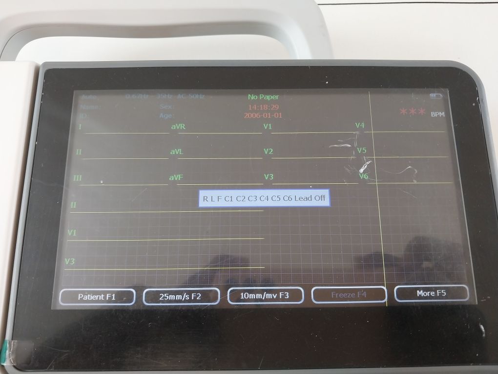 Uni-em Cardiomin 3C Ii Digital 3 Channels Electrocardiograph