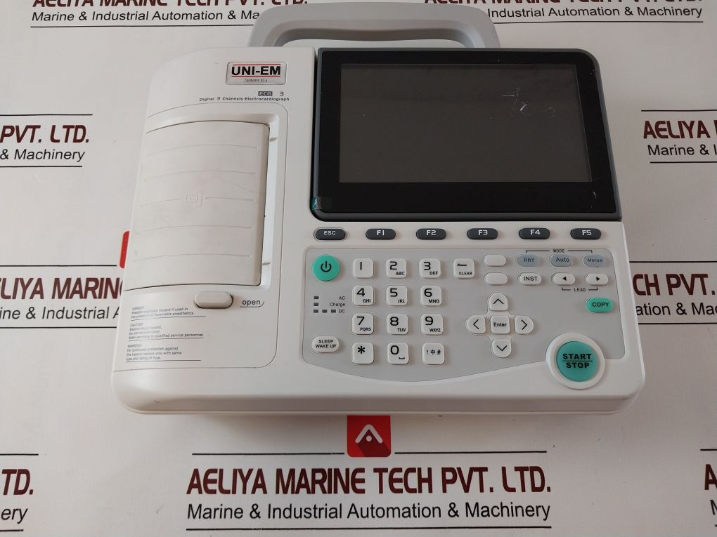 Uni-em Cardiomin 3C Ii Digital 3 Channels Electrocardiograph