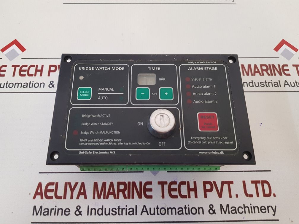 Uni-safe Electronics Bw-800 Bridge Watch System