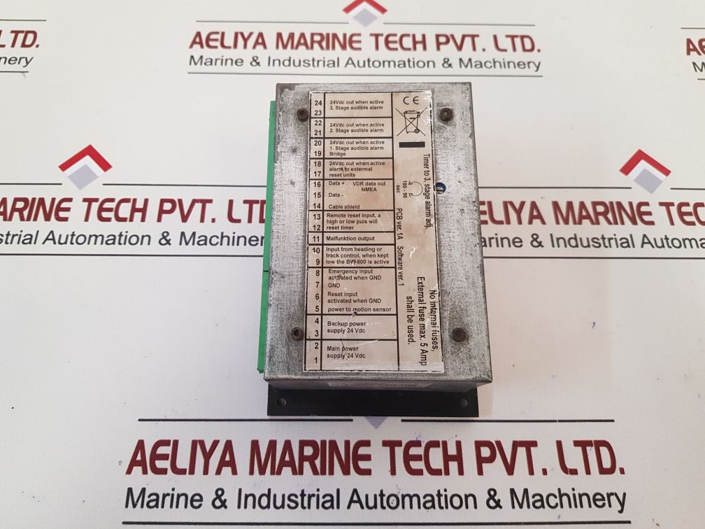 Uni-safe Electronics Bw-800 Bridge Navigational Watch Alarm System Ver.1A