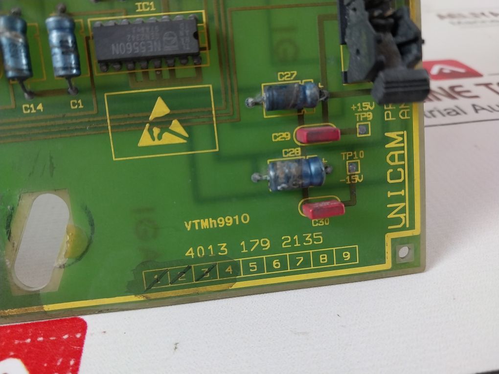 Unicam 4013 179 2135 Pre-amp/Eht Pcb Card