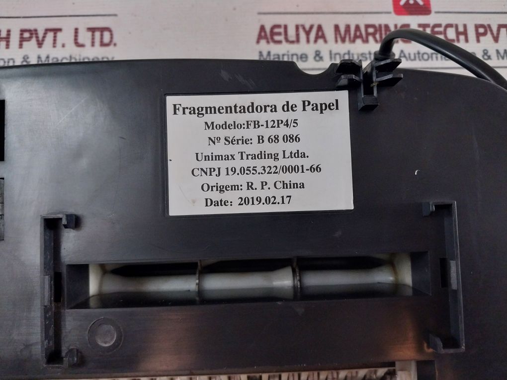 Unimax Trading Fb-12P4/5 Paper Shredder
