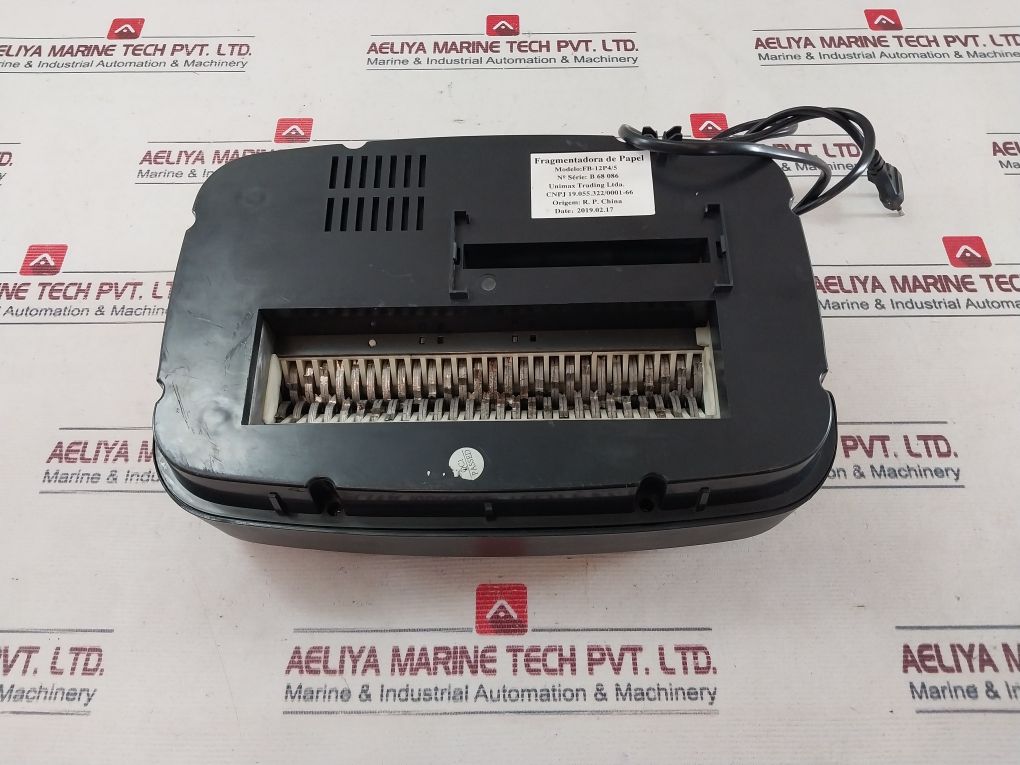 Unimax Trading Fb-12P4/5 Paper Shredder