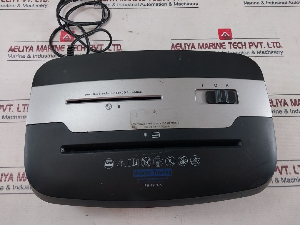 Unimax Trading Fb-12P4/5 Paper Shredder