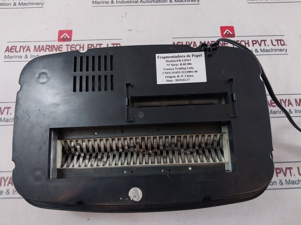 Unimax Trading Fb-12P4/5 Paper Shredder