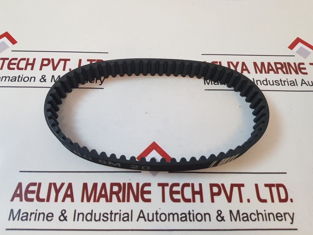 Set Of 2X Uniroyal Htd480 8M 20 Timing Belt