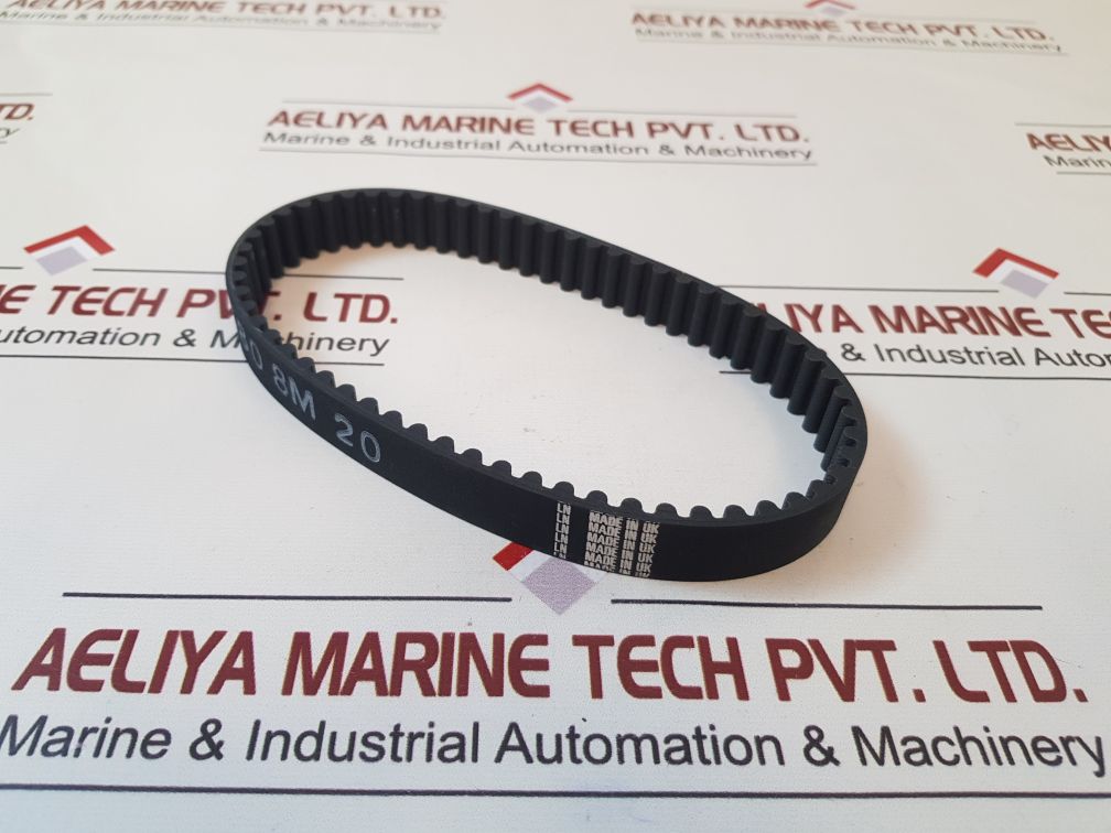 Set Of 2X Uniroyal Htd480 8M 20 Timing Belt