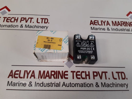 United Automation Psr-25 Power Control Module